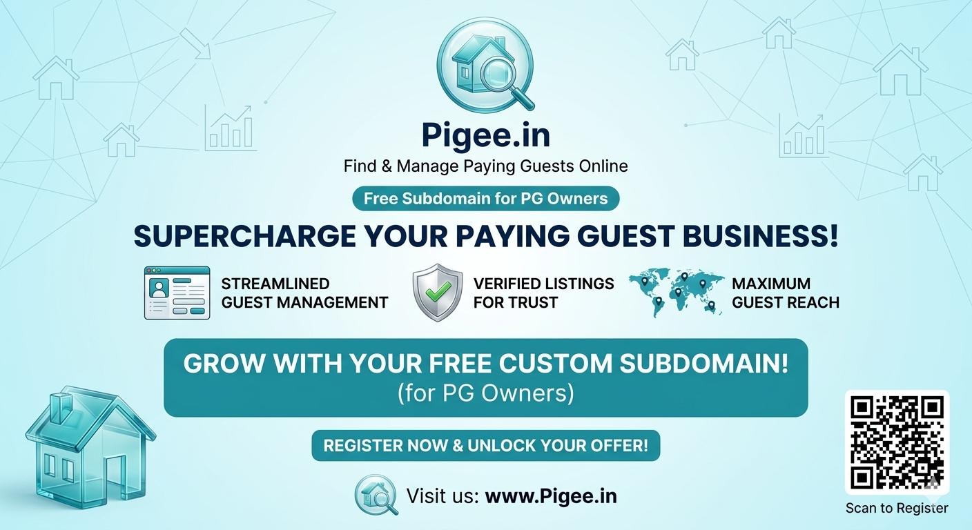 Pigee | Best PG Management Software for Paying Guest Owners