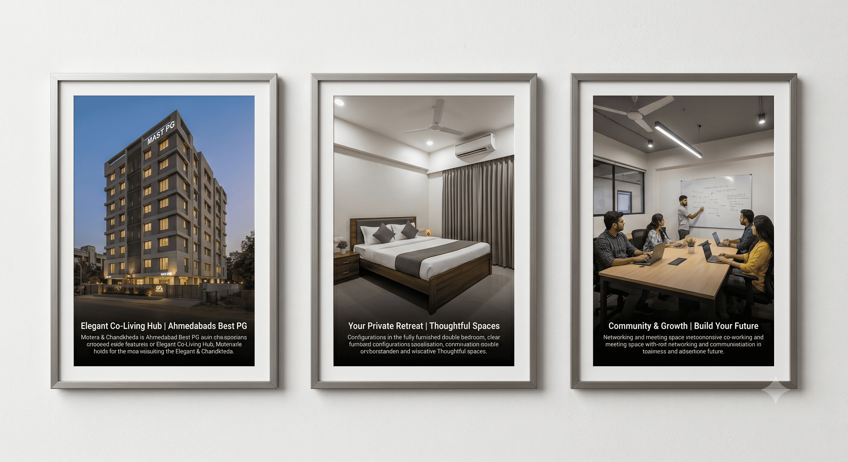 Comfortable Bedrooms